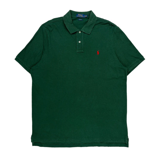 Polo By Ralph Lauren Polo Shirt - XL Green Cotton
