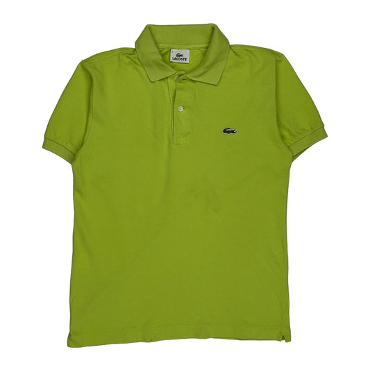 Lacoste Polo Shirt - XS Green Cotton