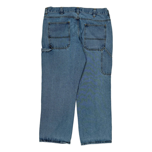 Wrangler Carpenter Jeans - 38W 30L Blue Cotton