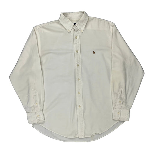 Ralph Lauren Shirt - Small White Cotton