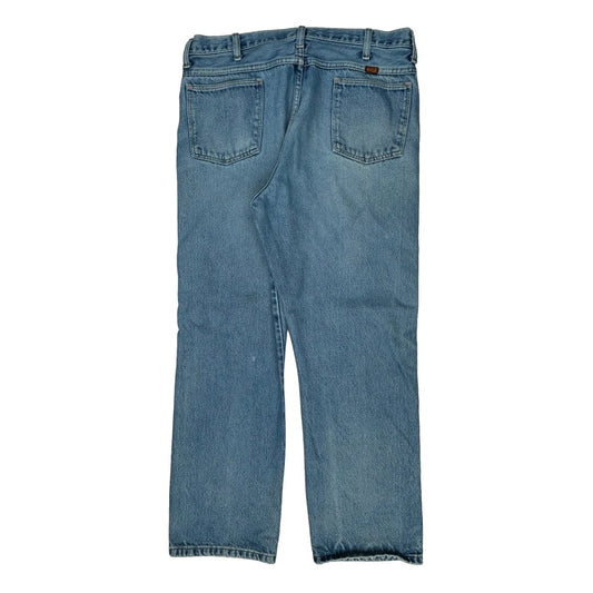 Rustler Jeans - 34W 29L Light Wash Denim