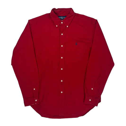Ralph Lauren Shirt - Large Red Cotton