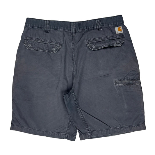 Carhartt Cargo Shorts - 36W 10L Grey Cotton