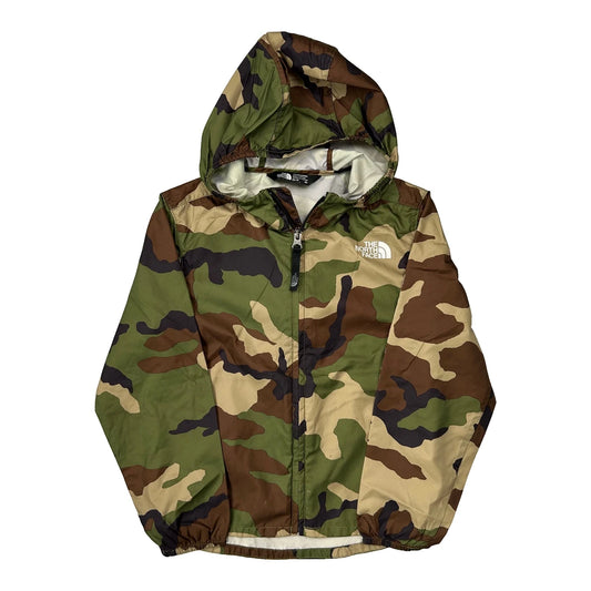 Age 6 The North Face Windbreaker - XS Camo Polyester