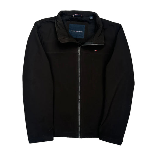 Tommy Hilfiger Jacket - Small Black Polyester