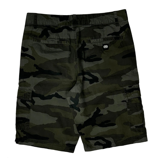 Ecko Unltd Camo Cargo Shorts - 32W 11L Camo Cotton