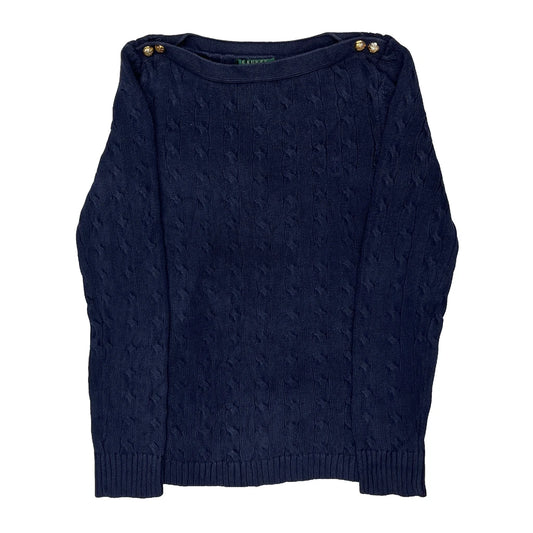 Ralph Lauren Jumper - Medium Navy Cotton