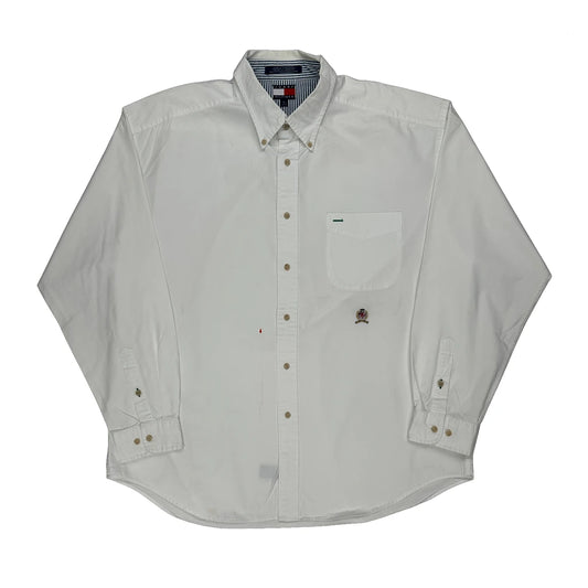 Tommy Hilfiger Shirt - XL White Cotton