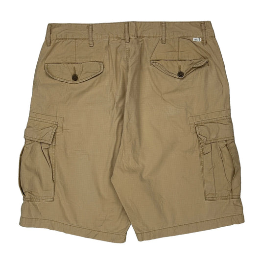 Levis Cargo Shorts - 36W 9L Beige Cotton