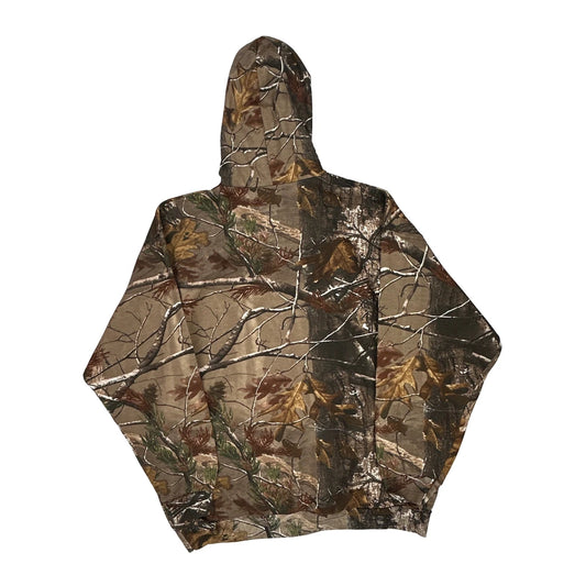 Russell Outdoors Camo Hoodie - 2XL Khaki Cotton Blend