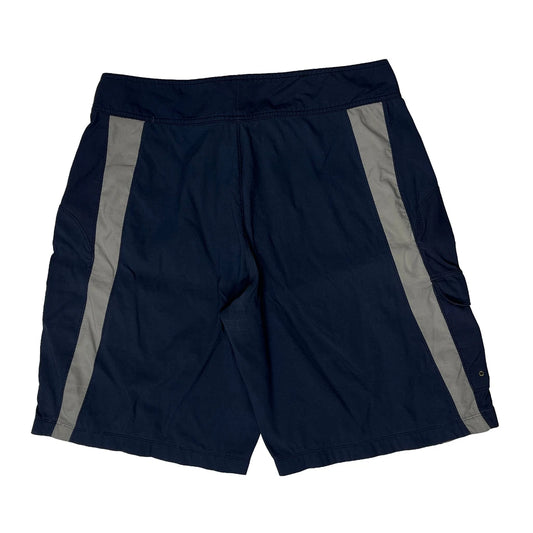 Nike Cargo Sport Shorts - 34″ Waist Navy Cotton