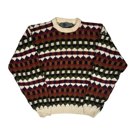 Etchings Jumper - Large Multicoloured Knitted