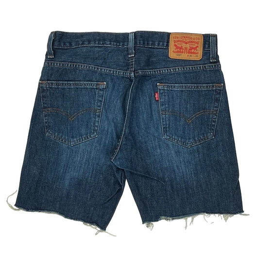 Levis Denim Shorts - 31W 10L Blue Denim