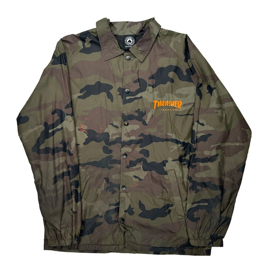 Thrasher Camo Jacket - Large Camo Polyester
