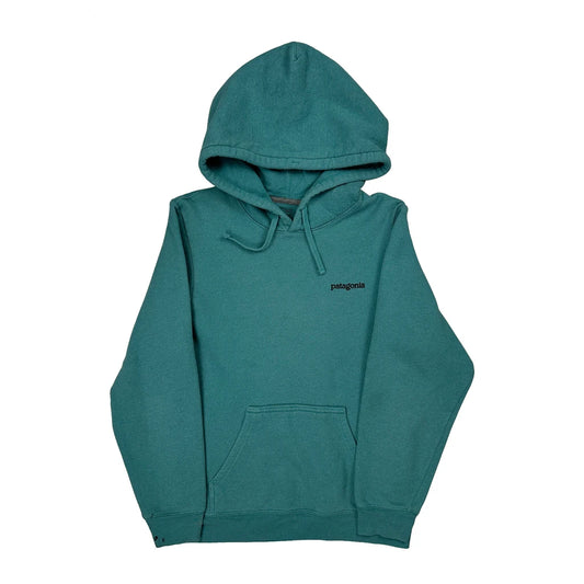 Vintage Patagonia Hoodie - XS Green Cotton