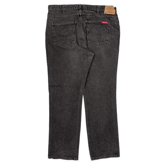 Dickies Jeans - 36W 32L Black Cotton