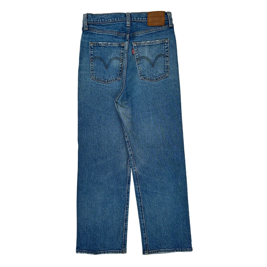 Levis Jeans - 28W UK 8 Blue Cotton