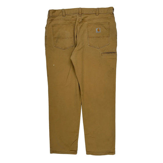 Carhartt Carpenter Trousers - 36W 32L Brown Cotton