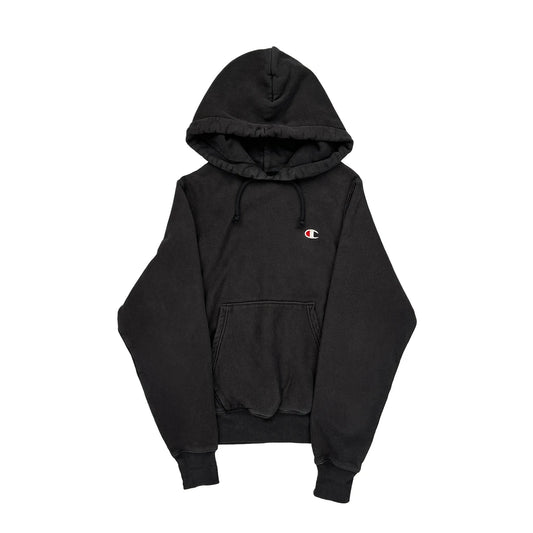Reverse Weave Champion Hoodie - XS Black Cotton