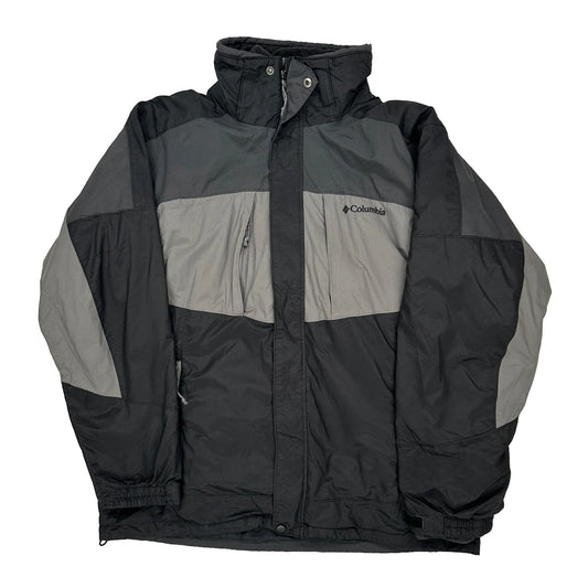 Columbia Ski Jacket - Large Black Polyester