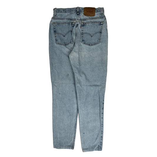 Made In USA Levis 521 Jeans - 28W UK 10 Light Wash Denim