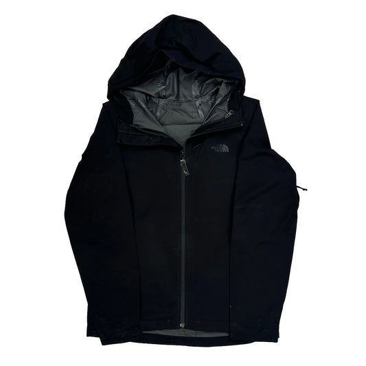 The North Face Waterproof Jacket - Medium Black Polyester