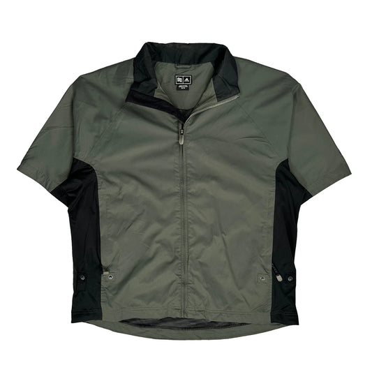Adidas Windbreaker - Medium Green Polyester