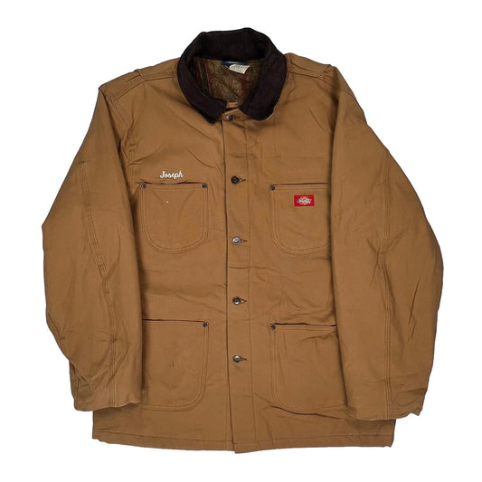 Dickies Jacket - Large Brown Cotton