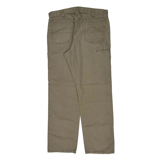Wrangler Cargo Trousers - 34W 31L Beige Cotton