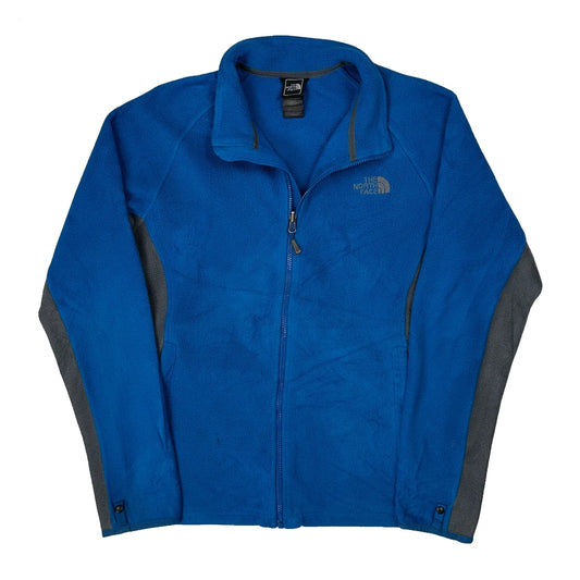 The North Face Fleece Jacket - Medium Blue Polyester
