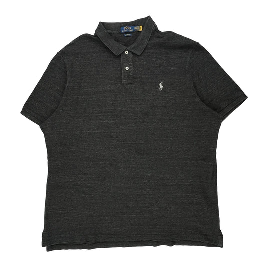 Polo By Ralph Lauren Polo Shirt - 2XL Black Cotton