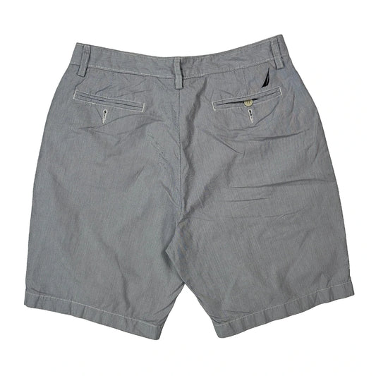 Nautica Chino Shorts - 33W 8L Grey Cotton