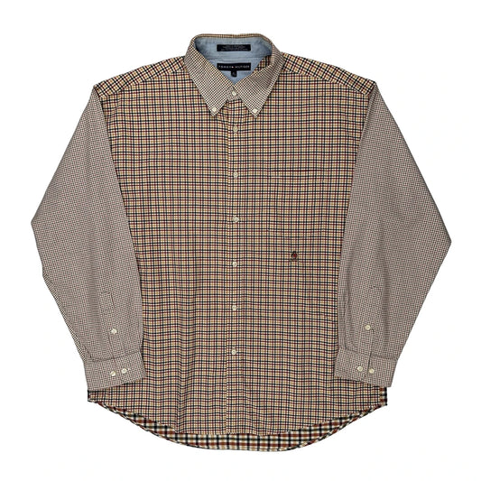 Tommy Hilfiger Checked Shirt - XL Multicoloured Cotton