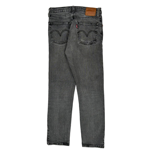 501 Levis Jeans - 26W UK 6 Grey Cotton