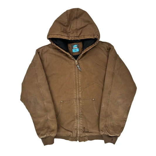 Age 14 Berne Jacket - XL Brown Cotton