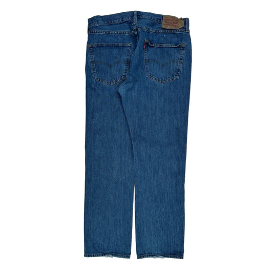 501 Levis Jeans - 36W 32L Blue Denim