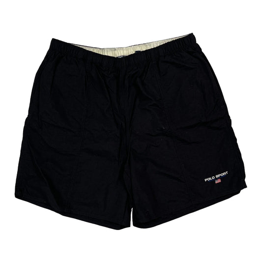 Polo Sport Shorts - Largew 5L Black Nylon