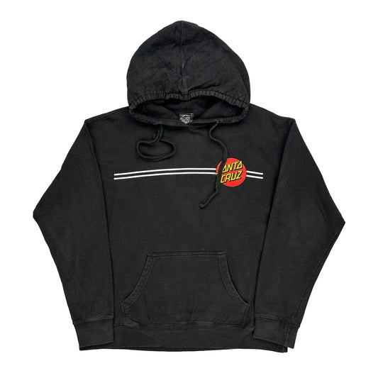 Santa Cruz Hoodie - XL Black Cotton