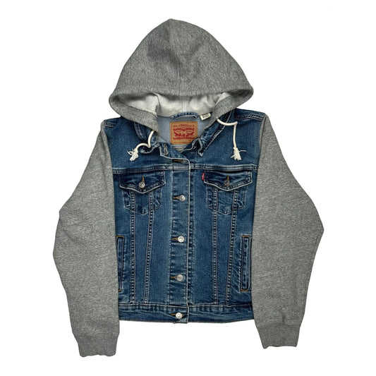 Levis Denim Jacket - XL Blue Cotton
