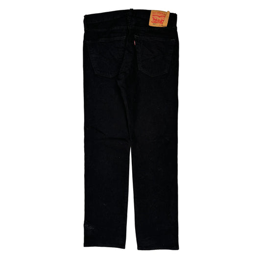 501 Levis Jeans - 32W 32L Black Denim