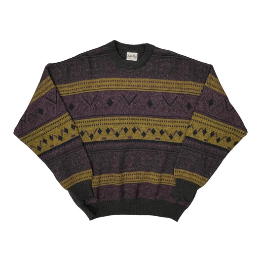 Unbranded Jumper - Medium Purple Wool Blend
