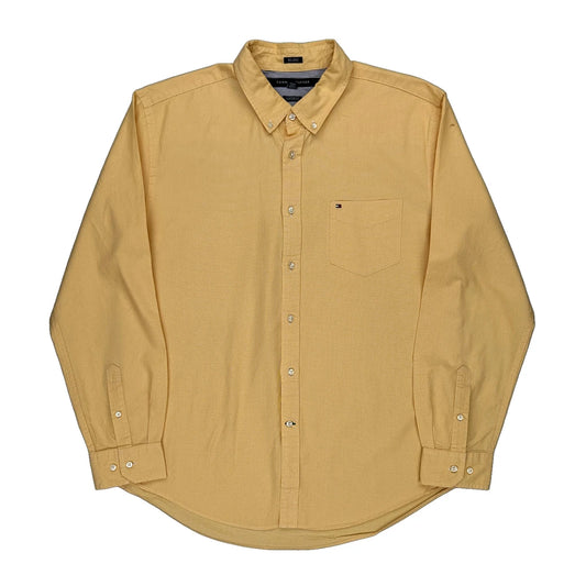 Tommy Hilfiger Shirt - XL Yellow Cotton