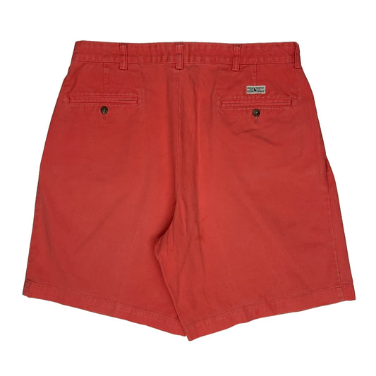 Polo By Ralph Lauren Chino Shorts - 34W 9L Red Cotton