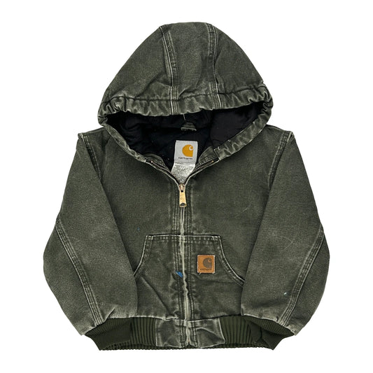 Age 4-6 Carhartt Jacket - XS Green Cotton