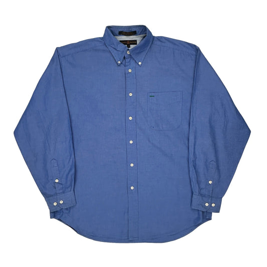 Tommy Hilfiger Shirt - Large Blue Cotton