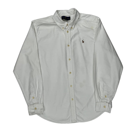 Age 14 Ralph Lauren Shirt - XL White Cotton
