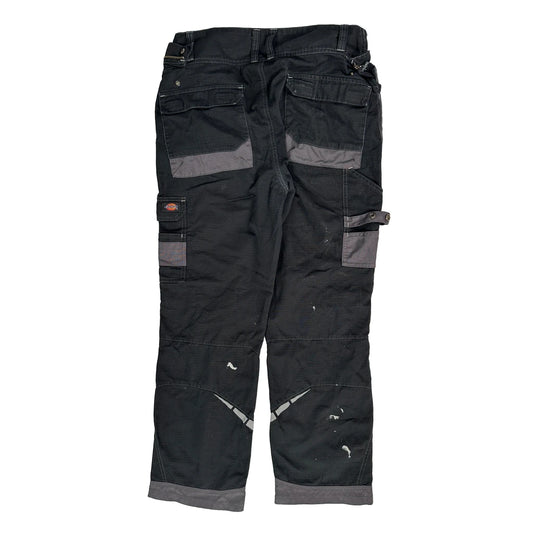 Dickies Cargo Pants - 34W 29L Black Polyester Blend