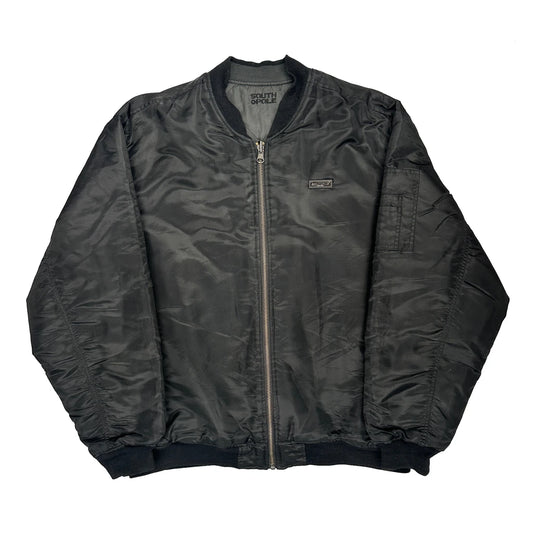 Southpole Bomber Jacket - XL Black Polyester