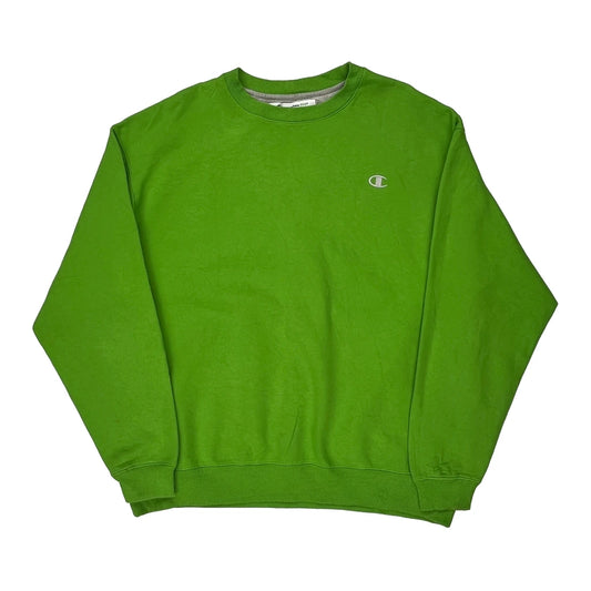 Champion Eco Authentic Champion Sweatshirt - XL Green Cotton