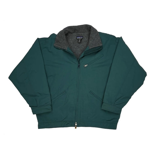Made In USA Patagonia Jacket - Medium Green Polyester